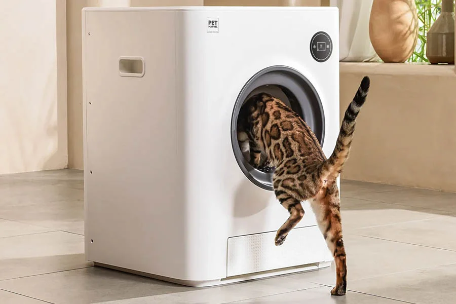 how does litter robot work