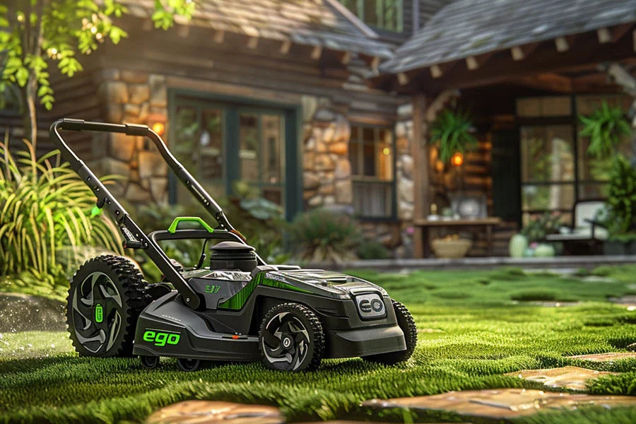 battery electric lawn mower